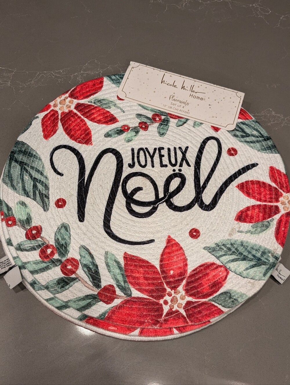 4 Holiday Placemats